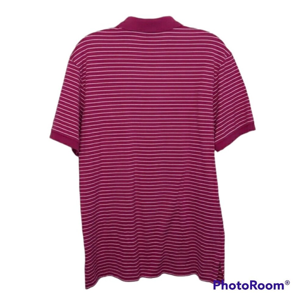 Polo Shirt Men's Medium Golf Ralph Lauren Summer Pima Cotton Pro Fit Pink - Picture 2 of 10